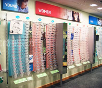 英國(guó)specsavers眼鏡店亞克力制品PMMA